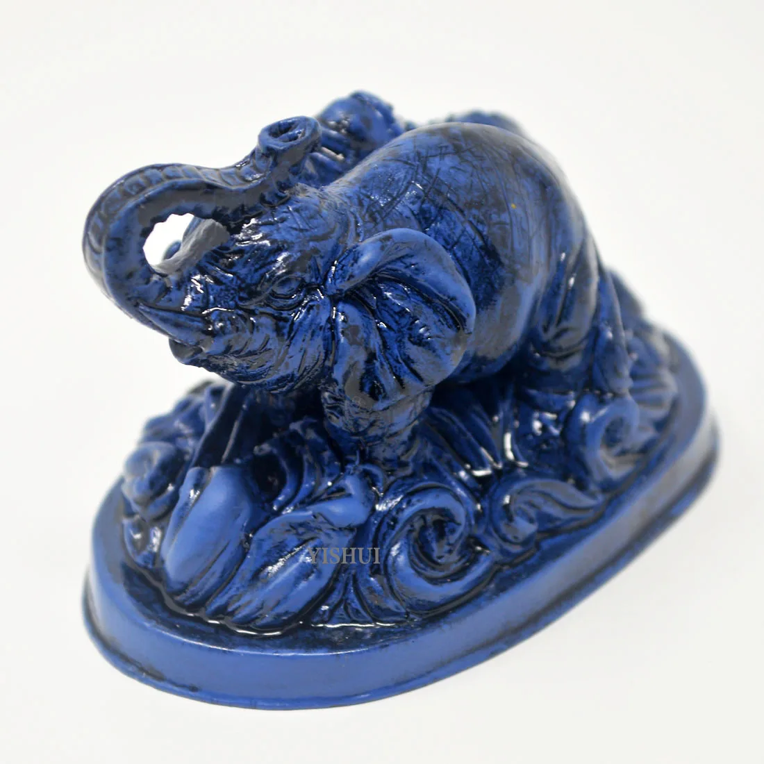 

Статуэтка Леан Креатив синяя слон и носорог