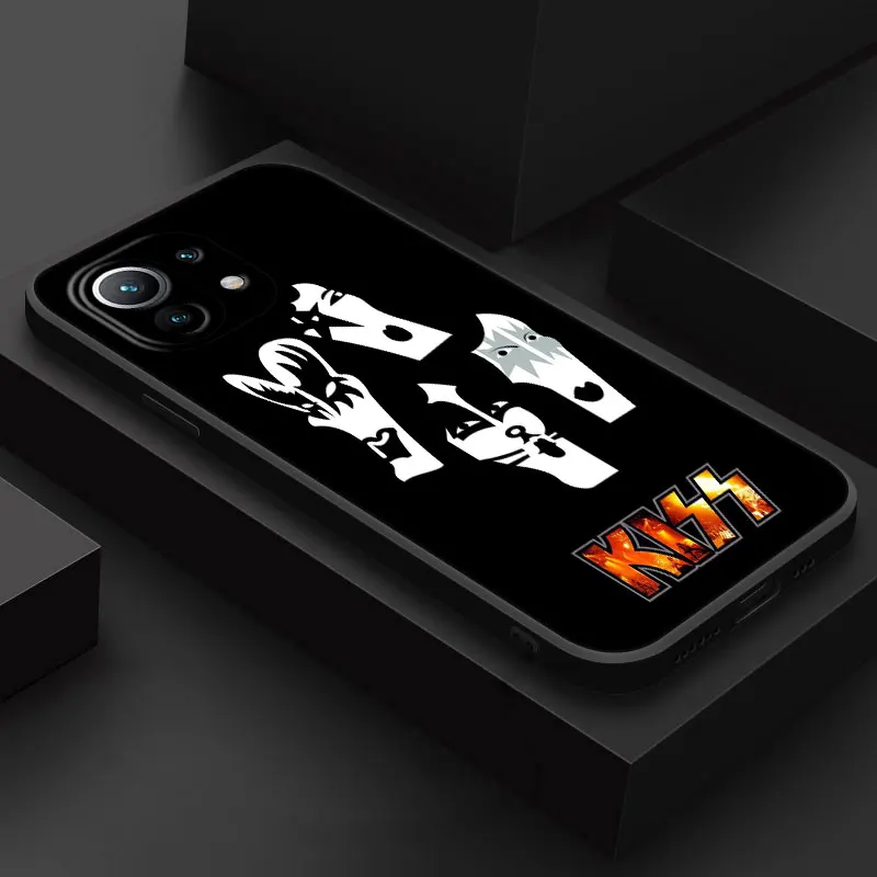 Фото Чехол Kiss Classics Rock Band для Poco X6 X7 X8 M7 M8 F6 F7 Pro Max, для Xiaomi 17T PRO 11T 12T 13T 14T 15T 15 F8 Ultra, мягкий чехол №3