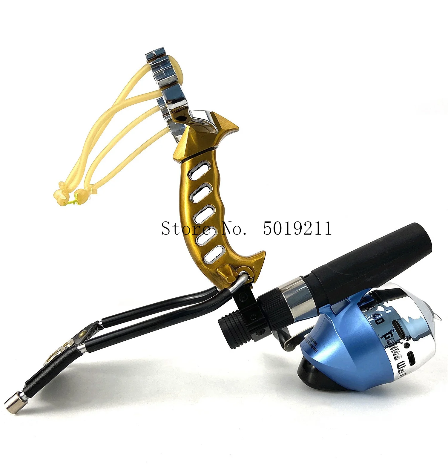 

New Outdoor Hunting And Shooting Fish Dart Slingshot Powerful Bracket Children's Toy Catapult Games Handguard Toys Adult
