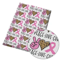 50145cm peace love cure printed bullet textured liverpool patchwork tissue kids home textile