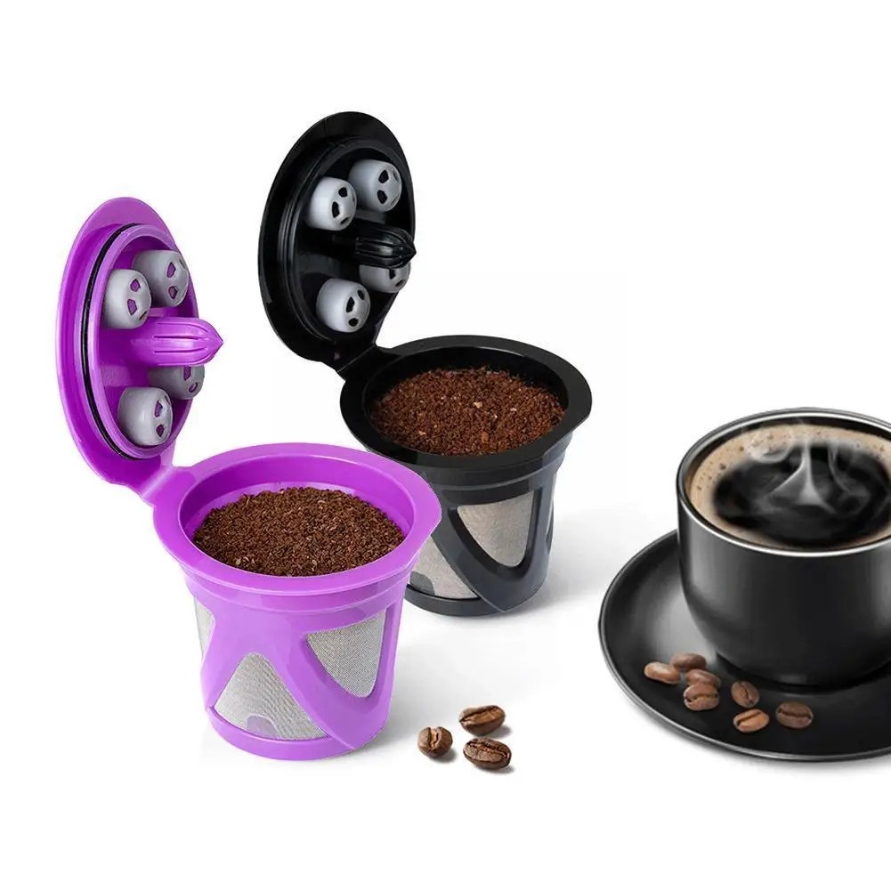 Фото Кофейная капсула для K-Cup Keurig K Supre и K Supre Plus, кофейник с фильтром, многоразовый кофейник из нержавеющей стали E1J7 №1
