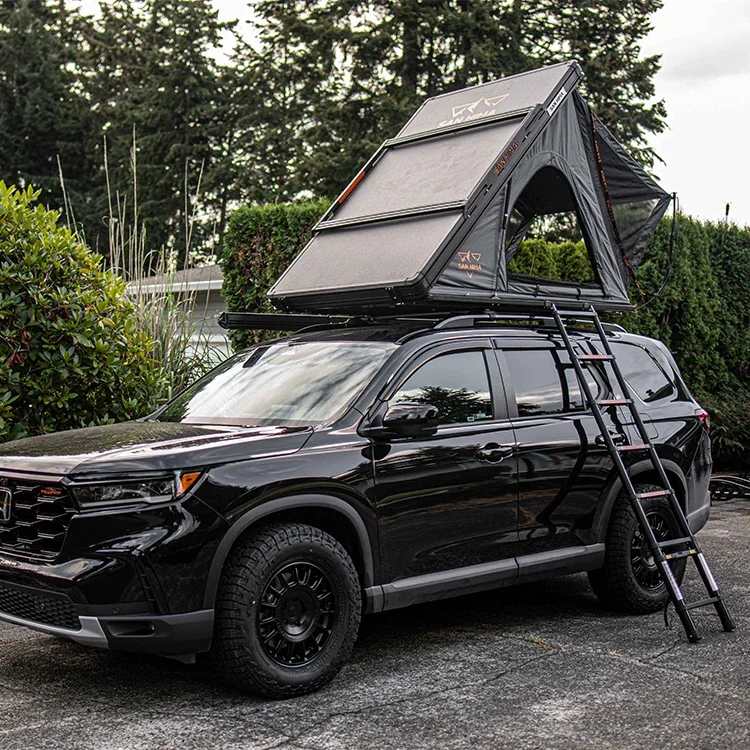SAN HIMA Easy Set Up Водонепроницаемая тонкая жесткая палатка на крыше автомобиля 4x4