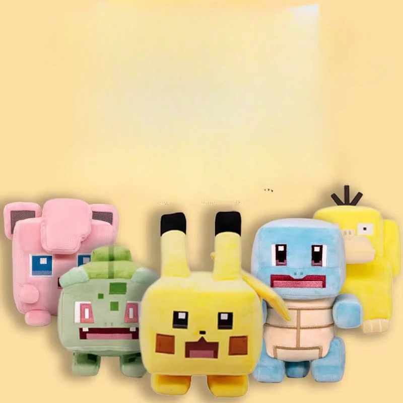 

Pokémon Adventures Pikachu Plush Doll Bulbasaur Squirtle Cute Plush Doll Plush Pillow Children's Birthday Gift Christmas Gift