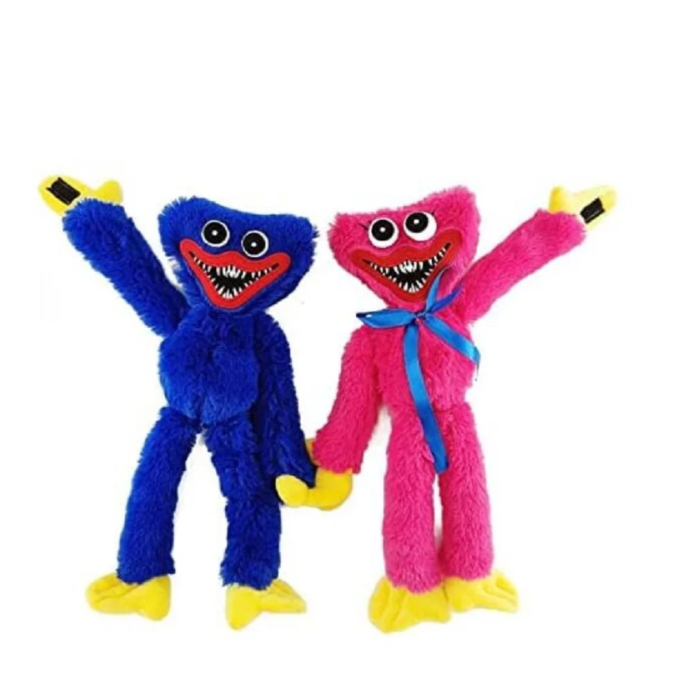 

40cm Huggy Wuggy Plush Doll Hot Poppy Playtime Game Toy Caroon Character Plush Doll Soft Stuffed Animals Kids Boys Xmas Gift Toy