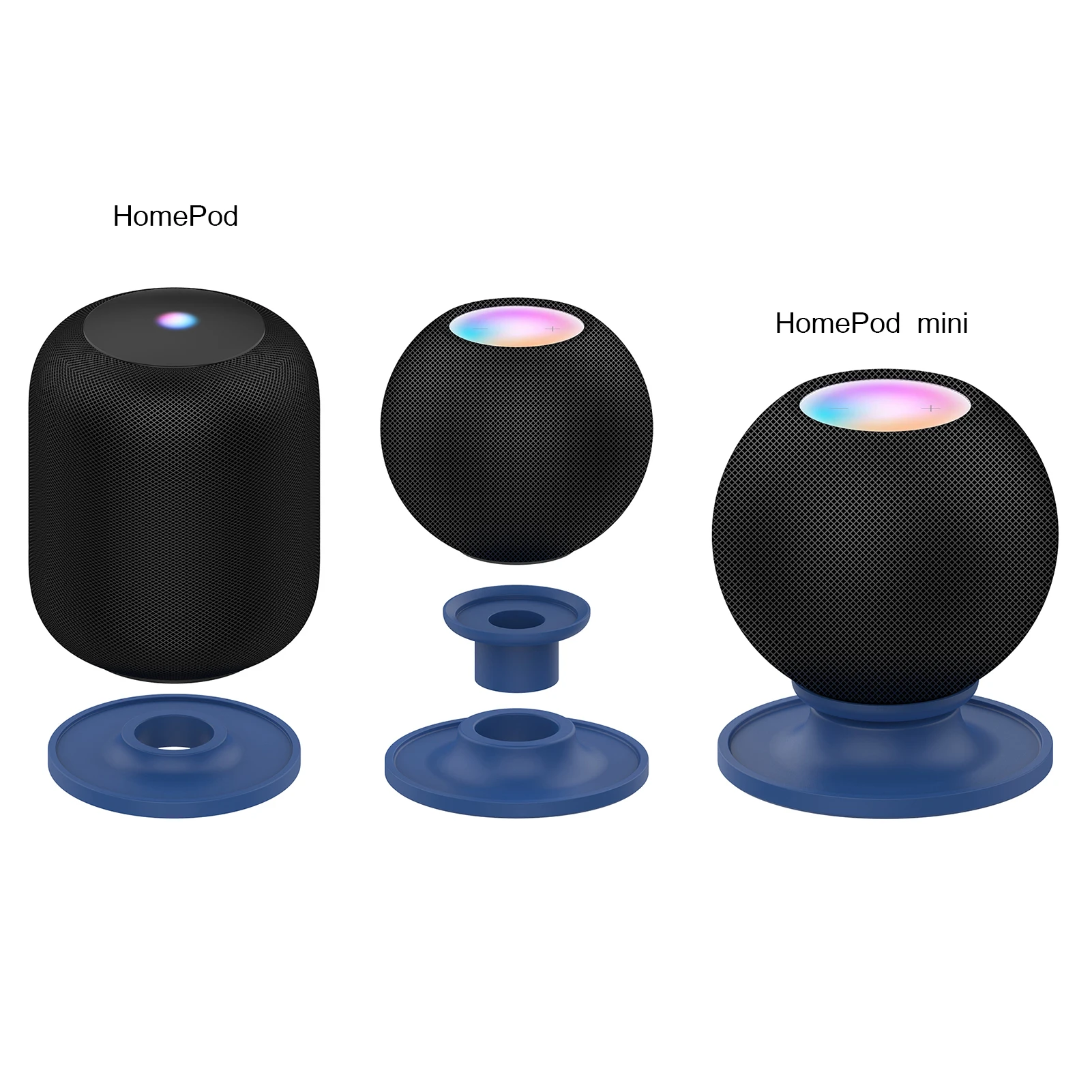 

Настольный держатель для мини-динамика HomePod/HomePod, силиконовая универсальная подставка для HomePod, для HomePod Mini, Прямая поставка, оптовая продажа