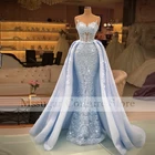 2022 элегантные вечерние платья-русалки, искусственная аппликация, женское официальное платье для выпускного вечера, изготовленное на заказ