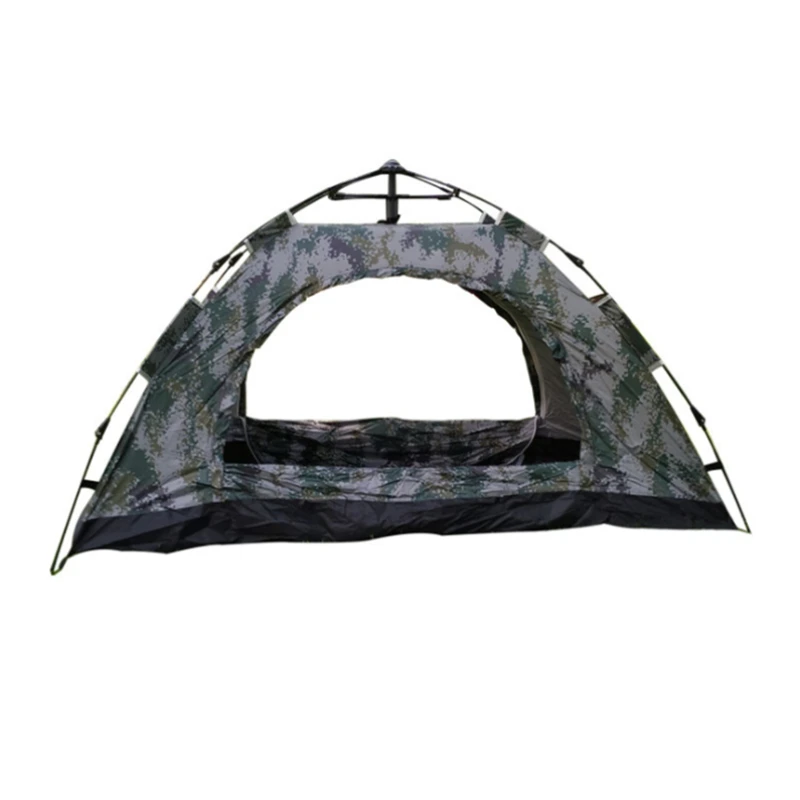 

Waterproof and mould proof 190T outdoor camping tent anti-UV and flame retardant 1-2 person camouflage military tent
