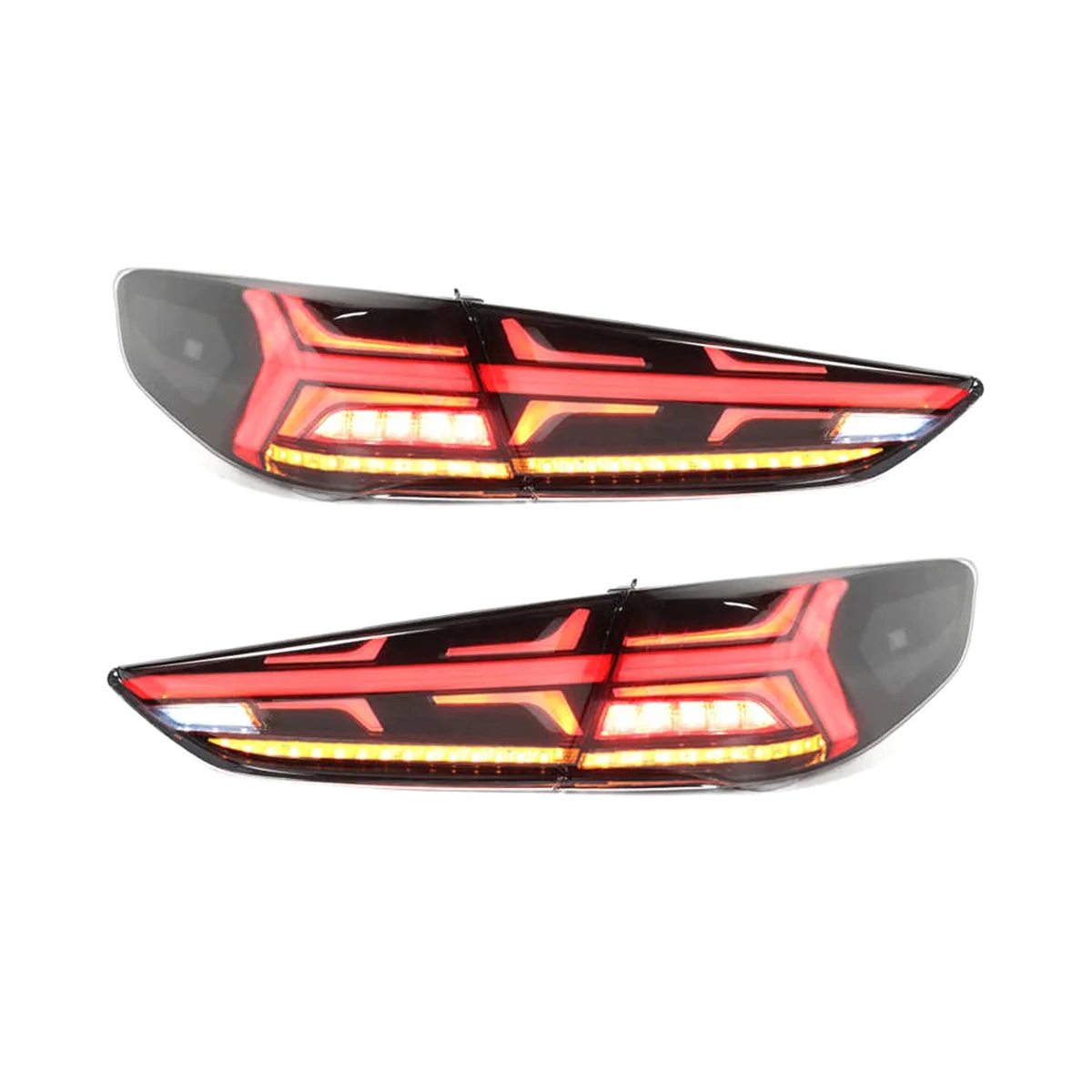 

LED Dynamic Taillight Assembly Turn Signal Car for 9 2018