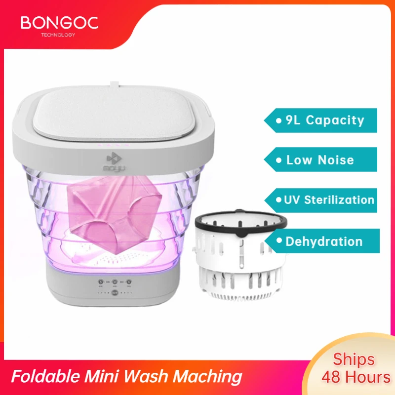 

Portable Washing Machine Underwear Socks Clothes Laundry Wash Dryer Bucket Travel Camping Folding Washer Machine Home Appliance