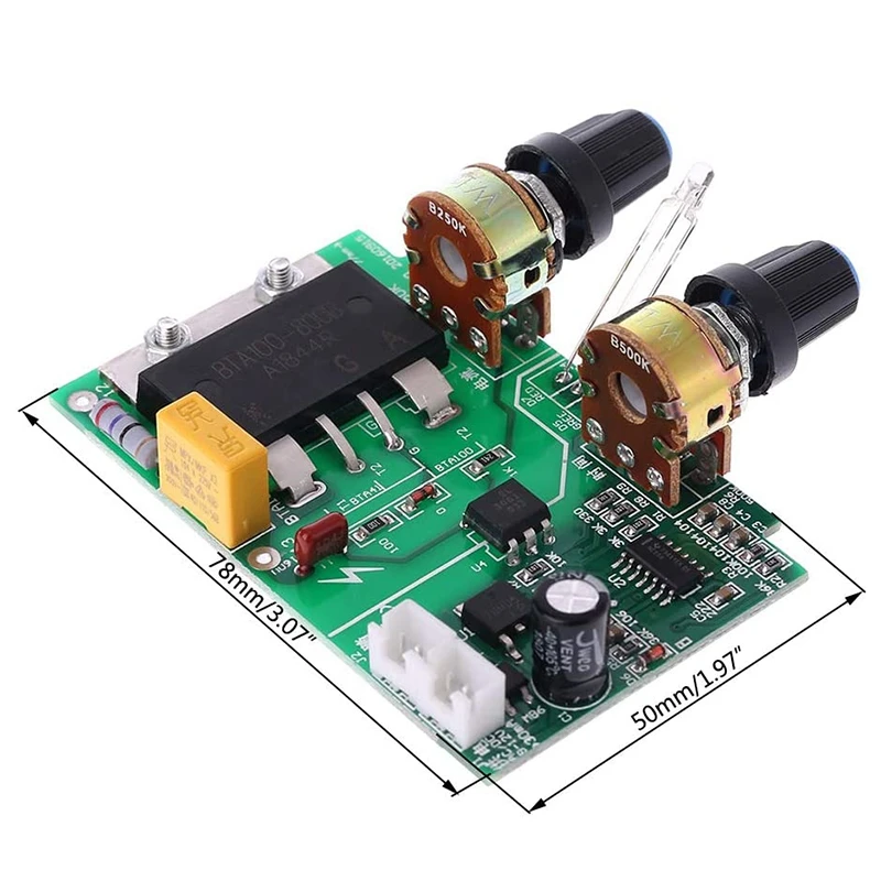 

6X Spot Welding Machine Time Relay Control Board Current Transformer 100A SCR