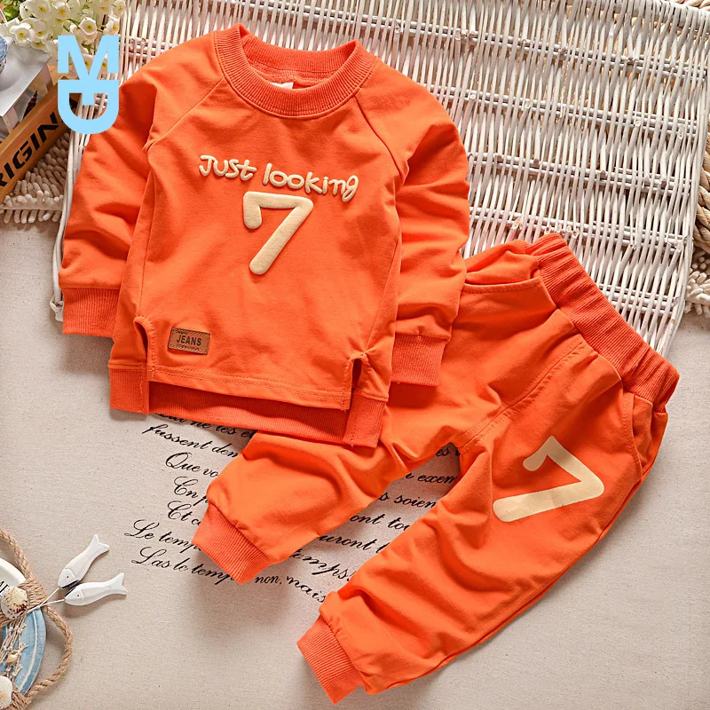 

New Children's Clothes 2022 Autumn and Winter Boys and Girls Long-sleeved O-neck Clothes 2-6 Years Old Baby T-shirts and Pants