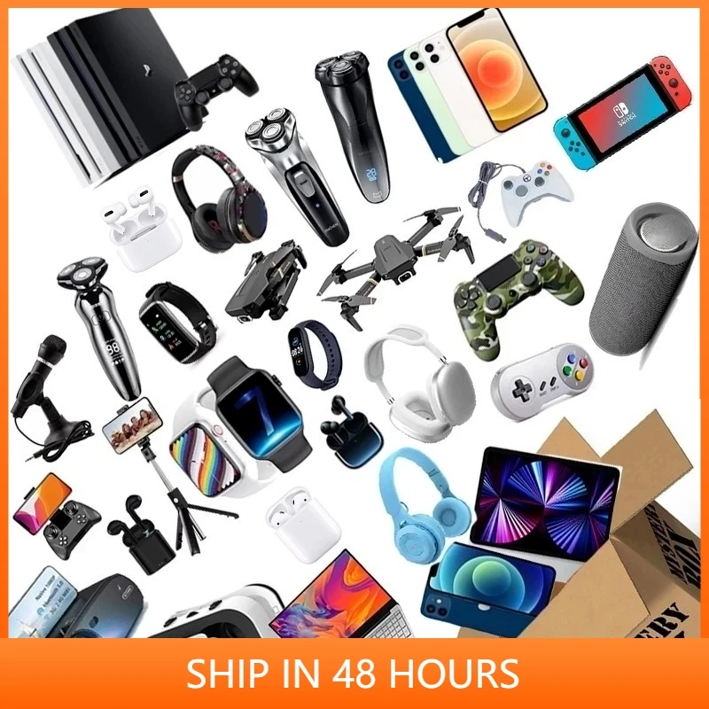 

Lucky Mystery Boxes 100% Winning High Quality Gift Random Surprise Electronic Products Most Popular Christmas Gift box Lucky Box