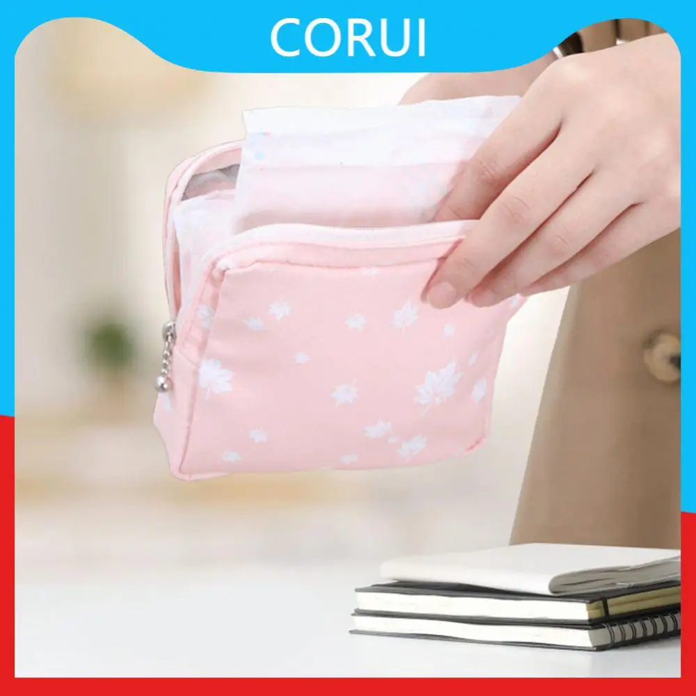 

Cute Zipper Bag Women Tampon Storage Bag Tampon Storage Tampon Holder Cosmetic Bag Coin Purse Organizer For Women Girls Handbags