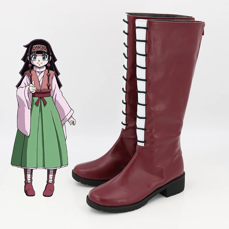 Сапоги для косплея аниме HxH Aruka Alluka Zoldyck