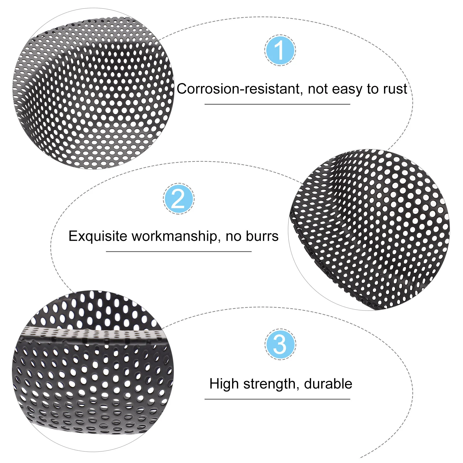 3 шт. сливной фильтр для пола сетчатая заглушка кухонной раковины аксессуары