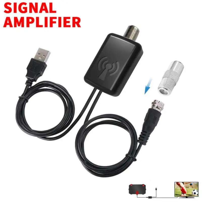 

TV Signal Amplifier Booster Convenience And Easy Installtion Digital HD For Cable TV For Fox Antenna HD Channel 25DB Dropshiping