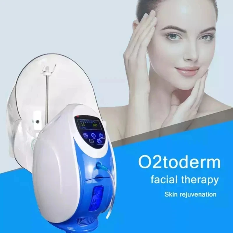 Фото O2 to Derm с светодиодный Oxygen Dome машина для лицевой терапии для омоложения кожи №1