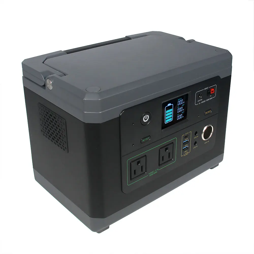 

Portable Power Generator 100W 200W 300W 500W 2000W Solar Rechargeable Station For Outdoor Emergency Power Supply