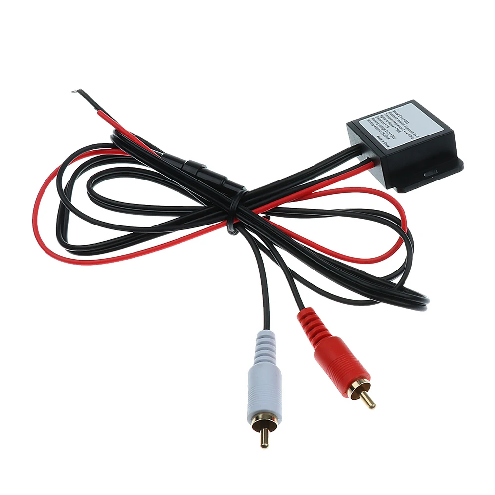 

1pc Bluetooth V4.0 DC12-24V Car Aux Adapter BT Music Receiver Module Kit 2 RCA Input 25-50mA PVC + Tinned Copper Material
