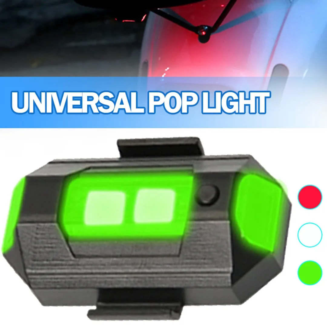 

Signal LED Lamp Night Strobe Alarm Light Anti-collision RC Motorcycle Drones 3 Colors Turn Signal Indicator Lights
