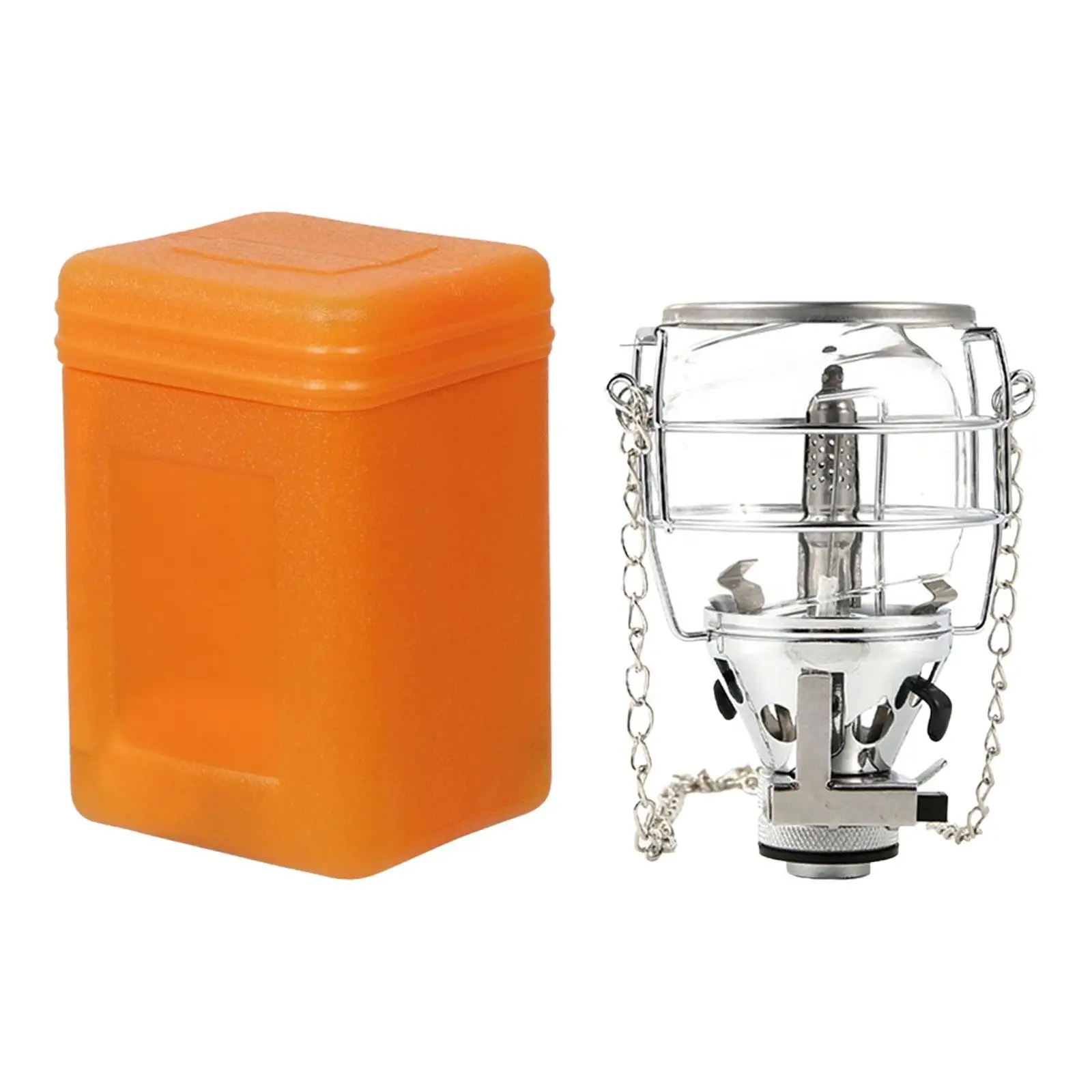 

Portable Gas Lantern Outdoor Fuel Lamp Adjustable Camping Light Tent Lantern for