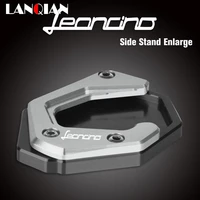 motorcycle side stand enlarger foot plate kickstand for benelli leoncino 250 500 bj bn 250 300 302 leoncino250 leoncino500 part