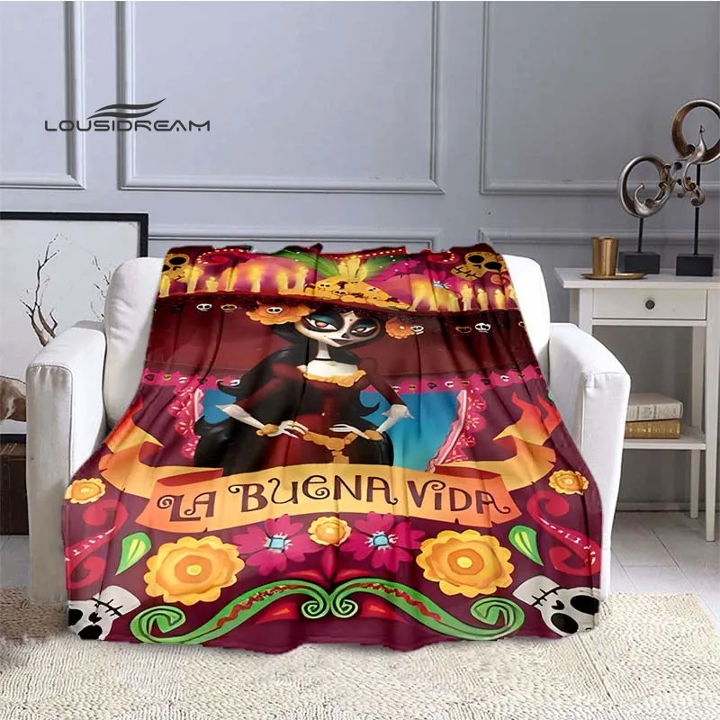 The Book of Life Blankets for Beds Home Travel Adult Flannel Blanket Couch Bed Living Room Sofa Child Keep Warm King Size |