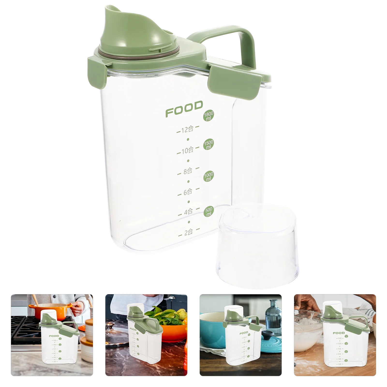 

Cereal Storage Container Airtight Storage Container Large Capacity Grain Container