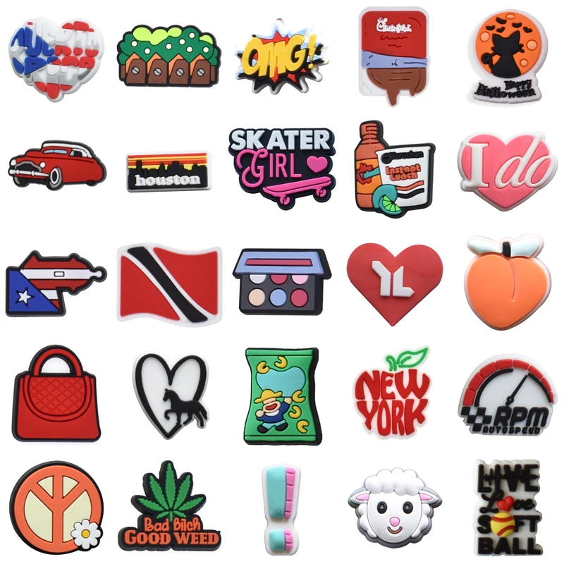 

Set Jeans Wholesale Bulk Men Girl Boy Women Charm Para Pins Shoe Charms Decorations for Crocs Shoes Accessories Packs Gifts Kids