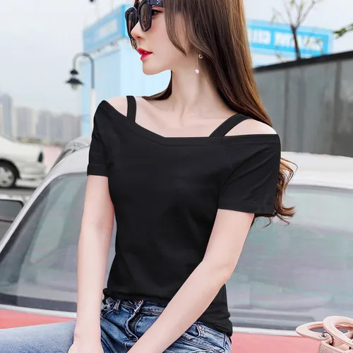 

2022 style foreign high- short Women's leisure sleeves end