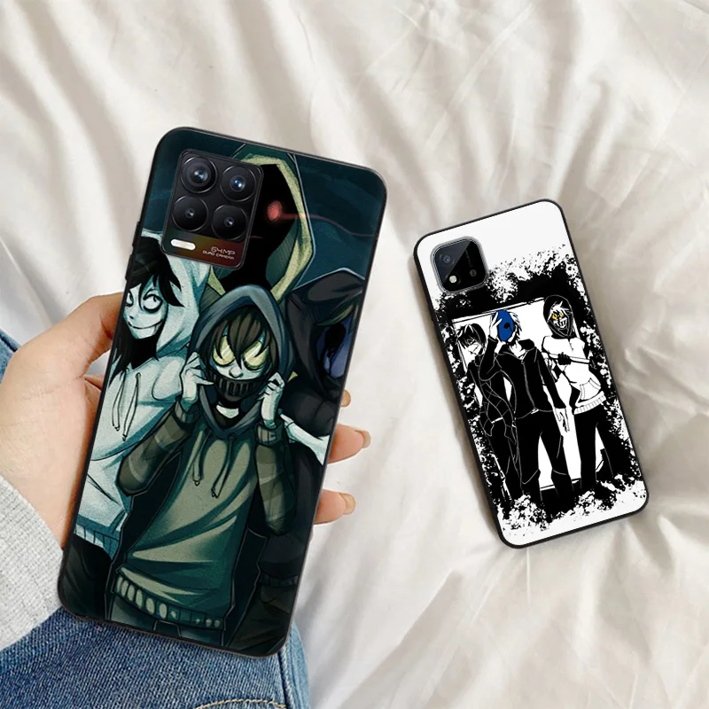 Чехол для телефона Pixel 8 Pro 8a 7a 6a 7 6 Motorola G200 Edge 40 30 20 One Fusion аниме Jeff The Killer мягкий
