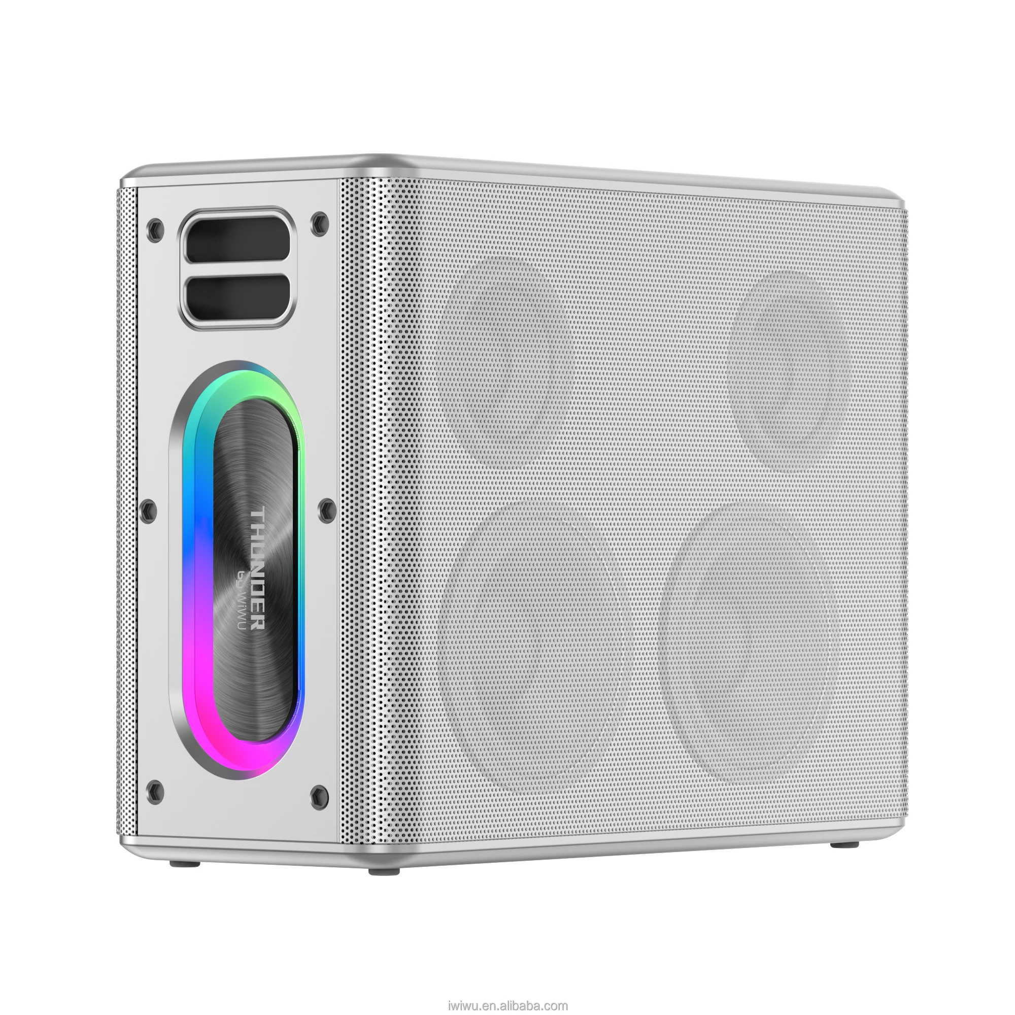 WiWU Премиум-звук беспроводной динамик RGB светодиодное освещение микрофон