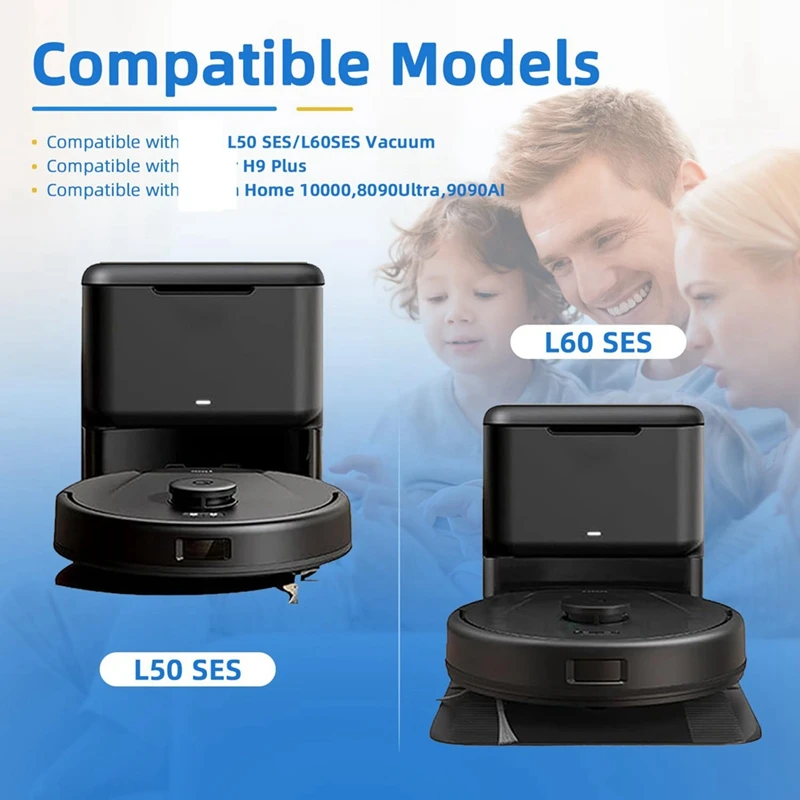 Пылесборники для пылесоса Eufy L50 SES L60 12 упаковок док-станция самоопорожнения