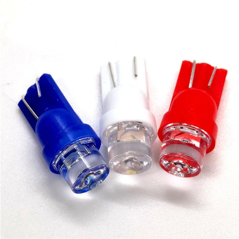 20 шт. Автомобильные светодиодные лампы 10 W5W 168 194 10SMD для автомобиля