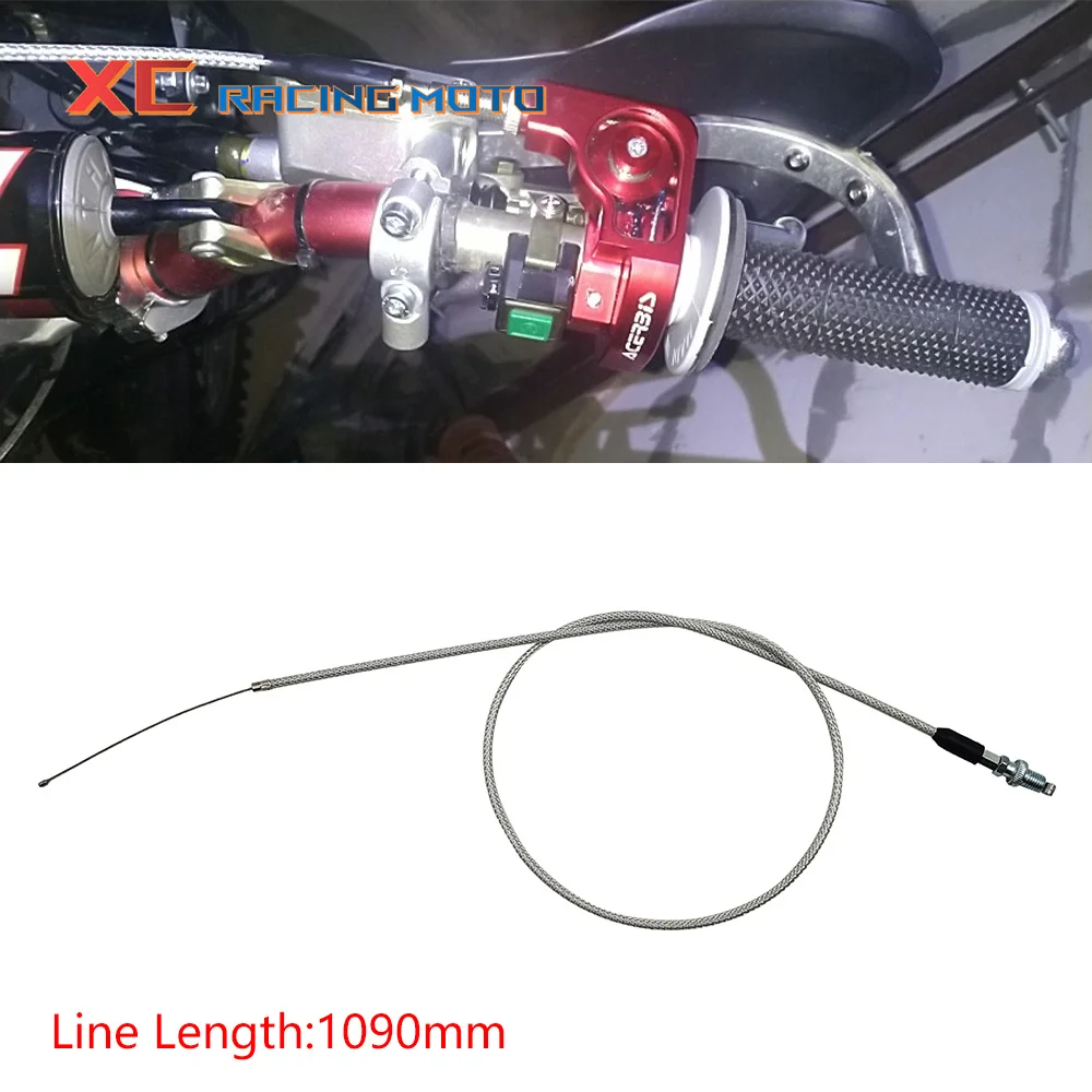 

Motorcycle 1090mm Accelerator Cable Motor Throttle Connector For EXC XCW SXF CR CRF YZ YZF KX KLX RM RMZ ATV Dirt Quad Pit Bike