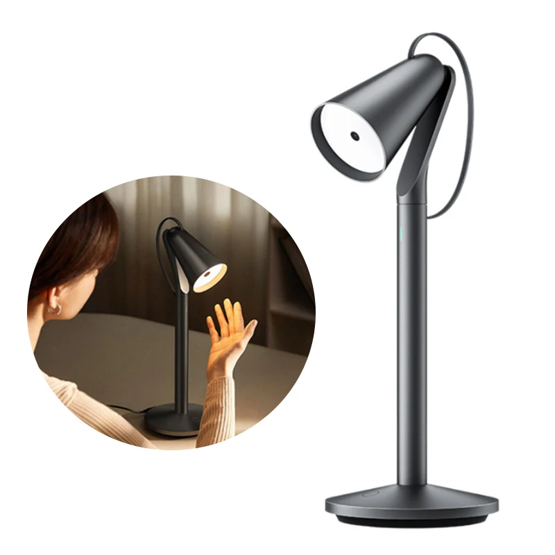 

Лампа Xiaomi Mijia Pipi с управлением жестами, умная настольная лампа, Бессенсорное нижеследующее освещение, интеллектуальная работа с приложение...