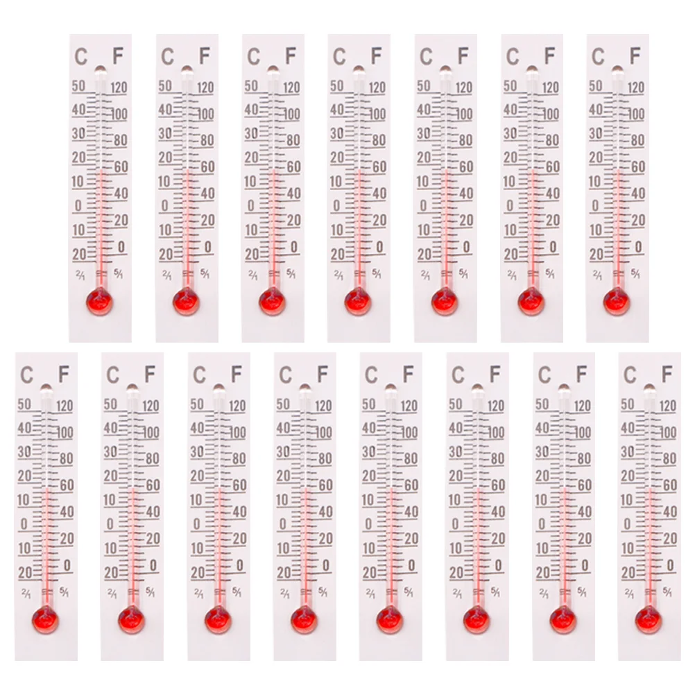 

25 Pcs Number Toys Room Miniature Temperature Gauge Figures Pretend Small Ornament Plastic Paper Toddler