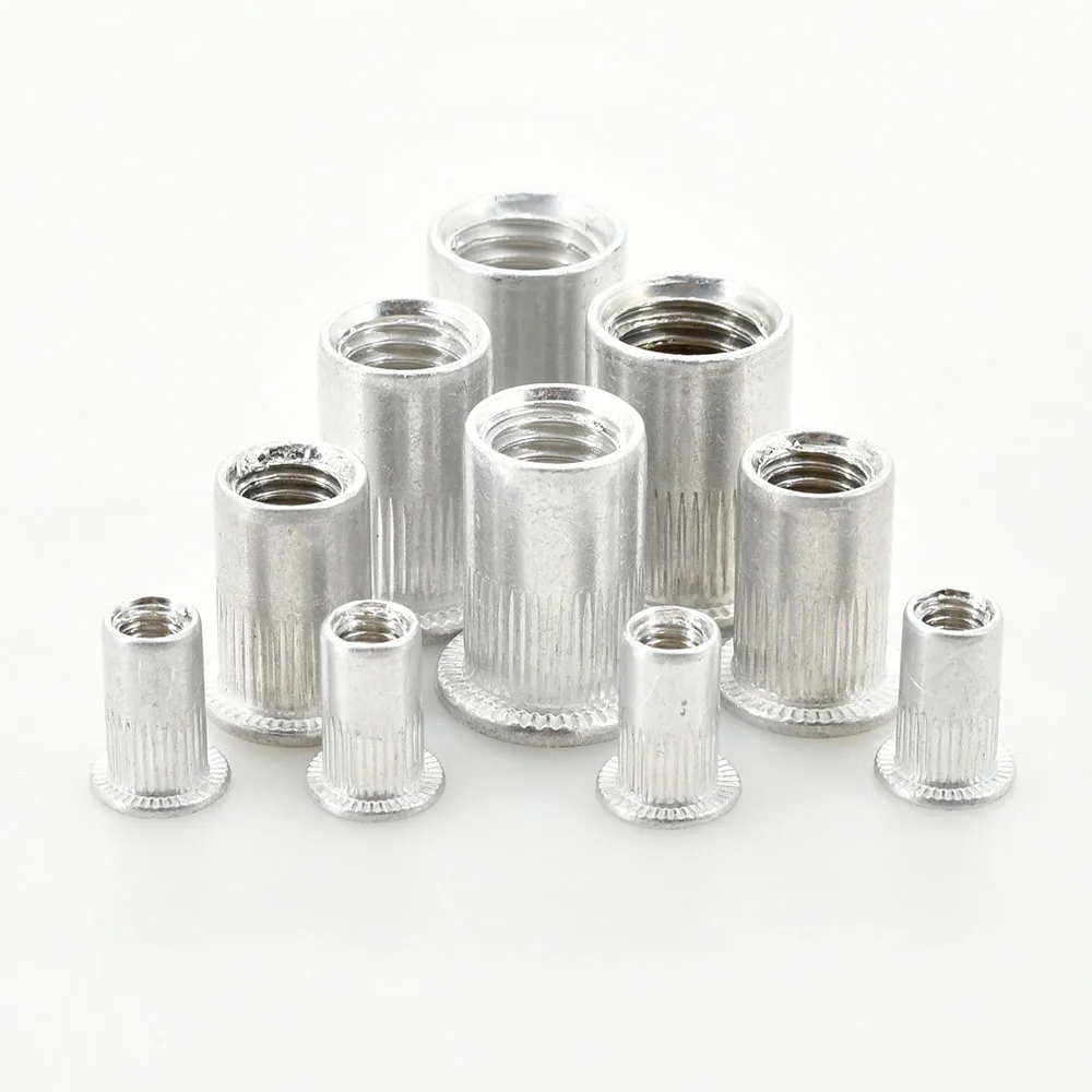 

Набор швейных лепестков Rivnut, металлическая гайка, плоская резьба, вставка, гайка Молли домкрат M3-M12, зажим для панели, фиксация, выдвижная заклепка, гайка