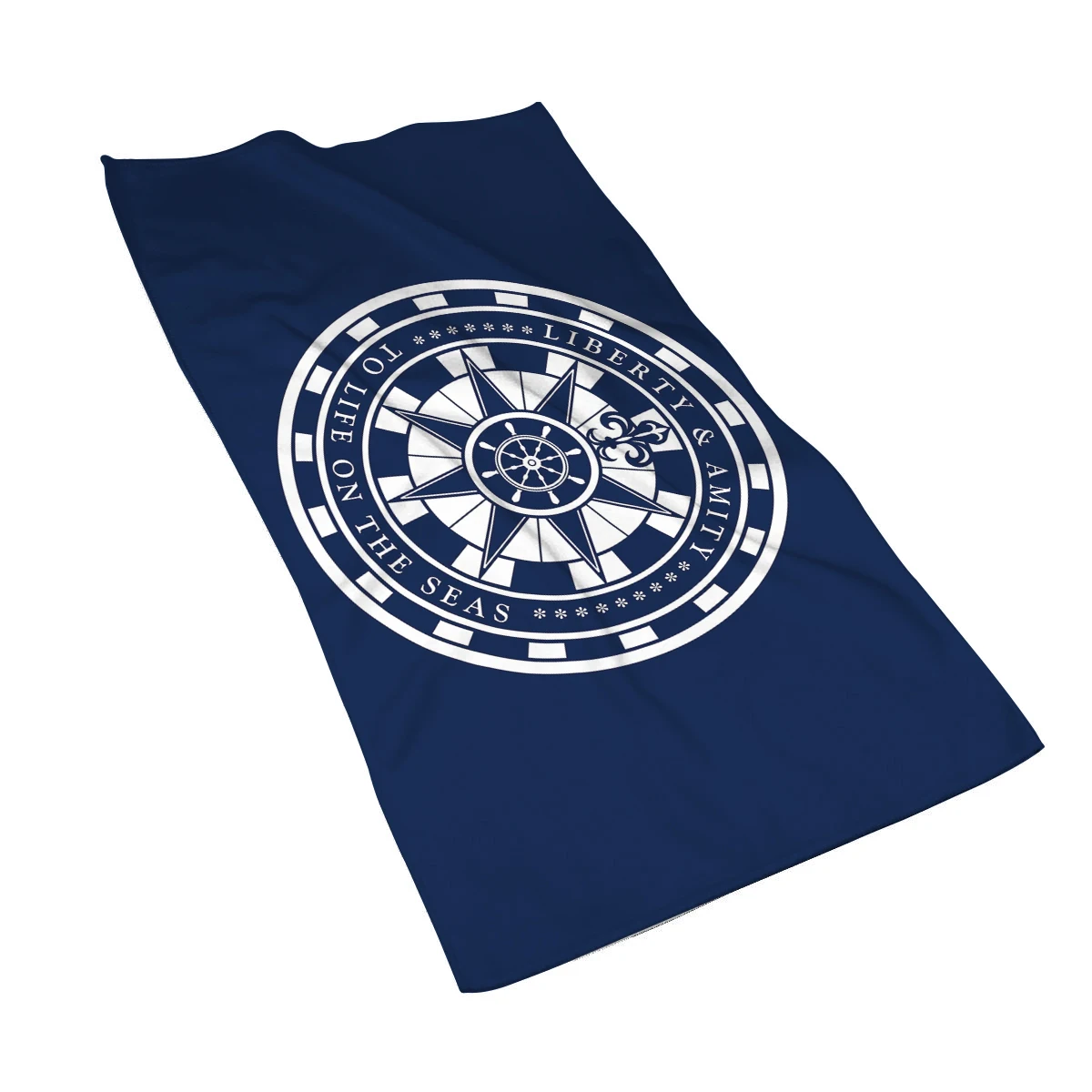 

Полотенце из микрофибры Nordic Dark Blue Sailing Series 40x70