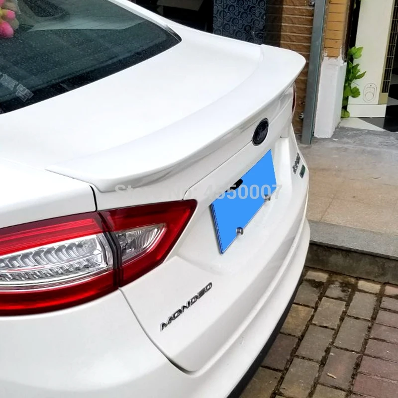 

UBUYUWANT For Ford Mondeo Spoiler High Quality ABS Material Car Rear Wing Rear Spoiler For Ford Mondeo 2013 2014 2015 2016 2017