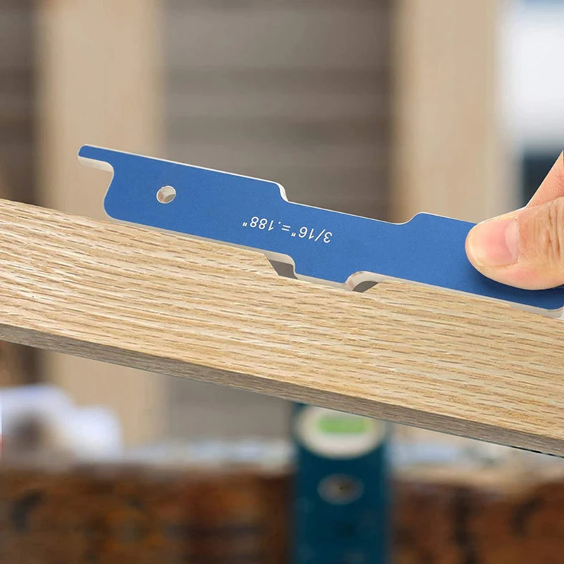 

Набор инструментов для настольной пилы, комплект из 7 деталей, измеритель высоты блока настройки, прецизионные алюминиевые фрезерные столы
