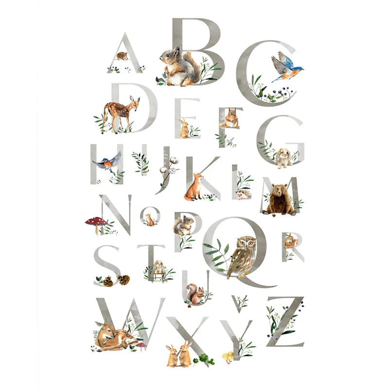 Настенная картина под заказ настенные постеры с рисунком зайца оленя лисы Совы в