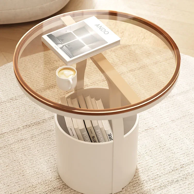 

Minimalist Unique Coffee Tables Glamour Modern Simple Small Coffee Table Round Living Room Tavolino Da Salotto Furniture