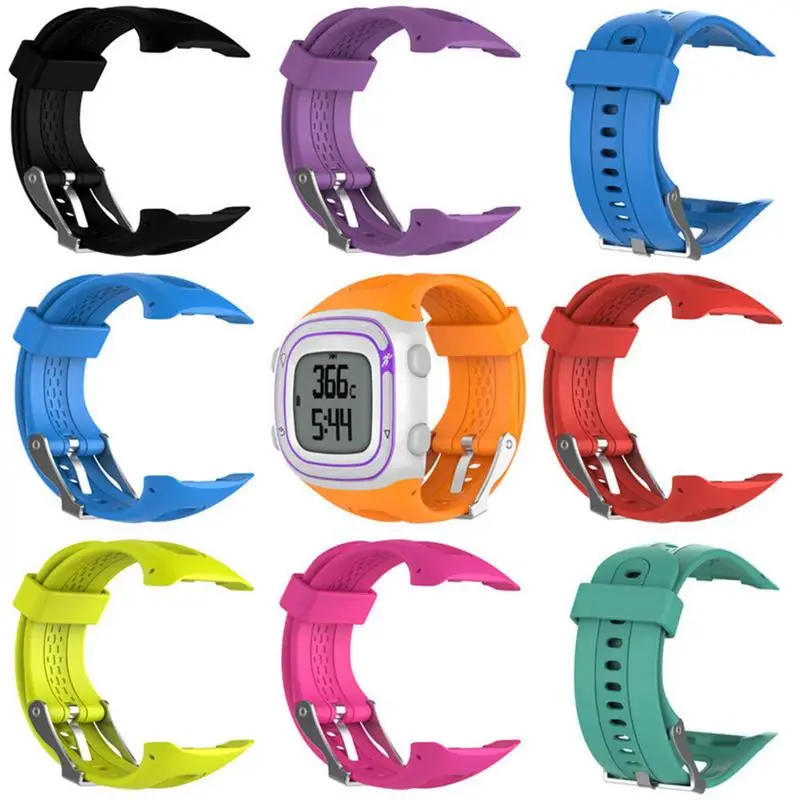 

Silicone Watch Strap For Sports Watch GarminFore runner | 10 15 GPS Running Watch 22/25cm Small/Large With Tools