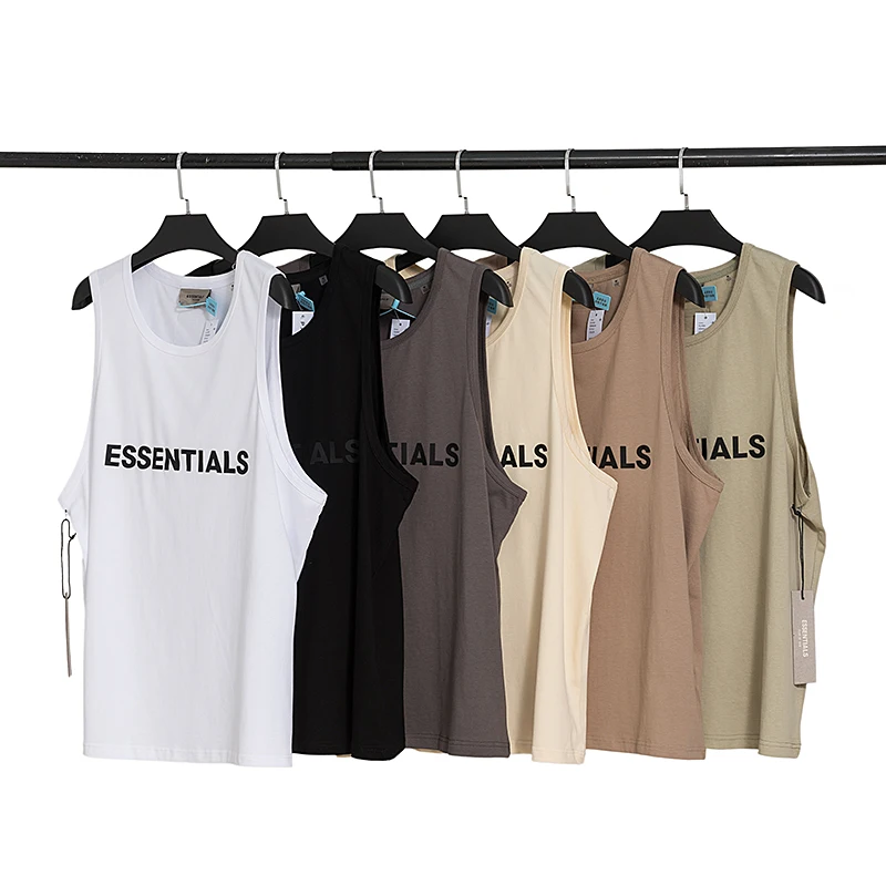 

Essentials Log Printed Pure Cotton Vest For Men And Women