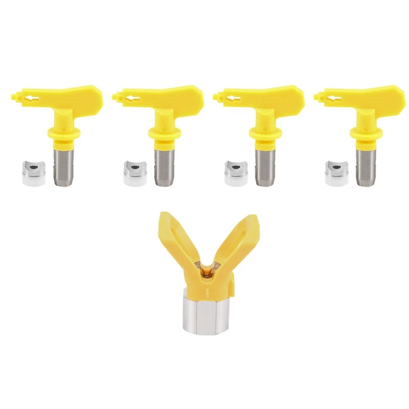 

Реверсивные безвоздушные насадки для краски с наконечником, комплект наконечников для распылителя краски и детали для распыления (215 311 317)