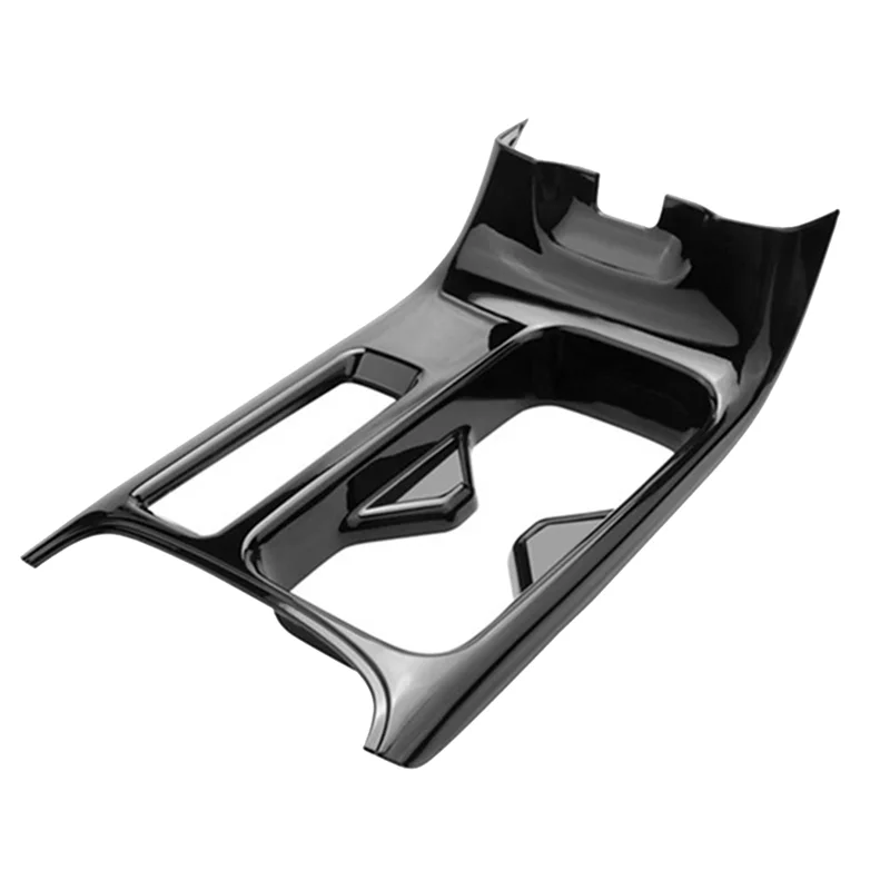 Автомобильная глянцевая черная центральная консоль держатель для чашки с водой