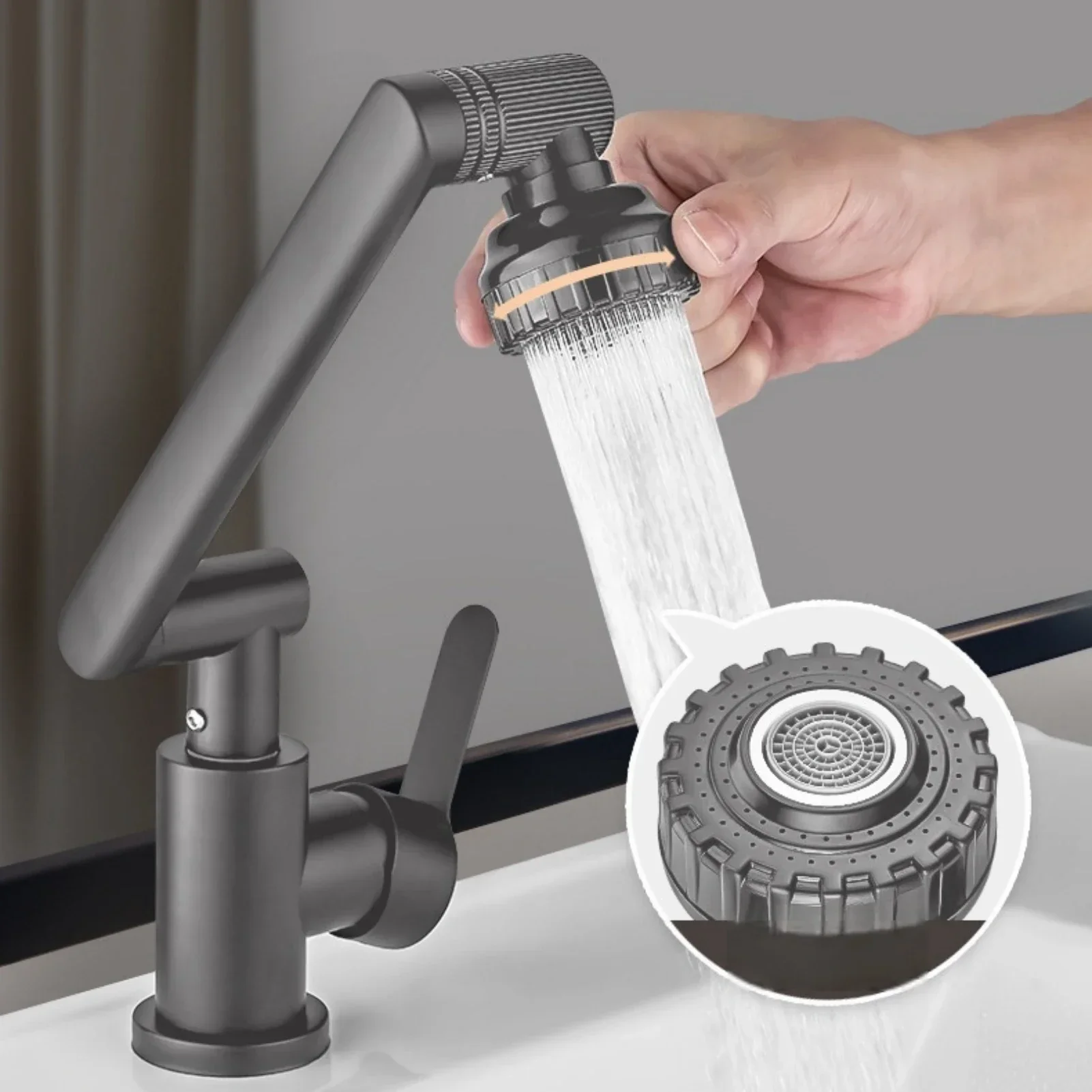 Рисунок 6 - Поворотный смеситель с углом поворота