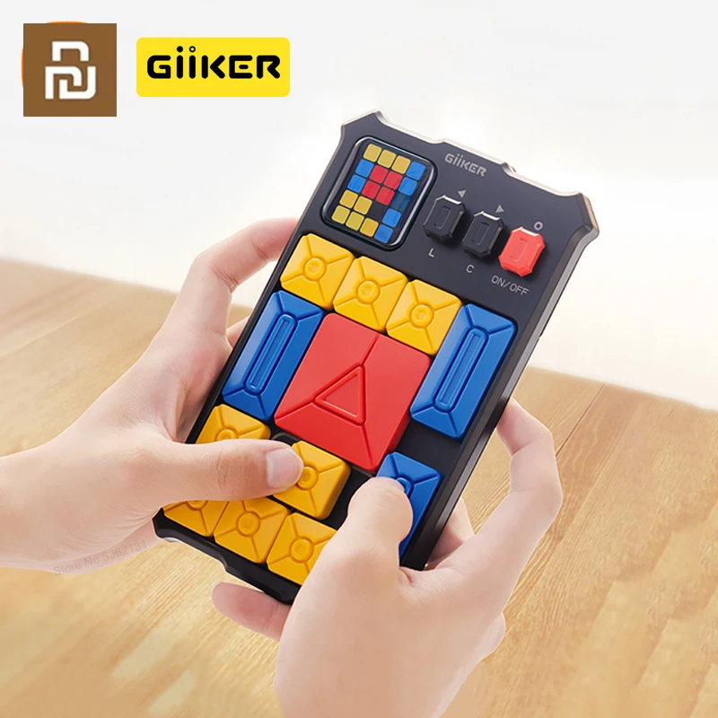 

New Youpin Giiker Super Huarong Road Question Bank Teaching Challenge All-in-one Board Puzzle Game Smart Clearance Sensor