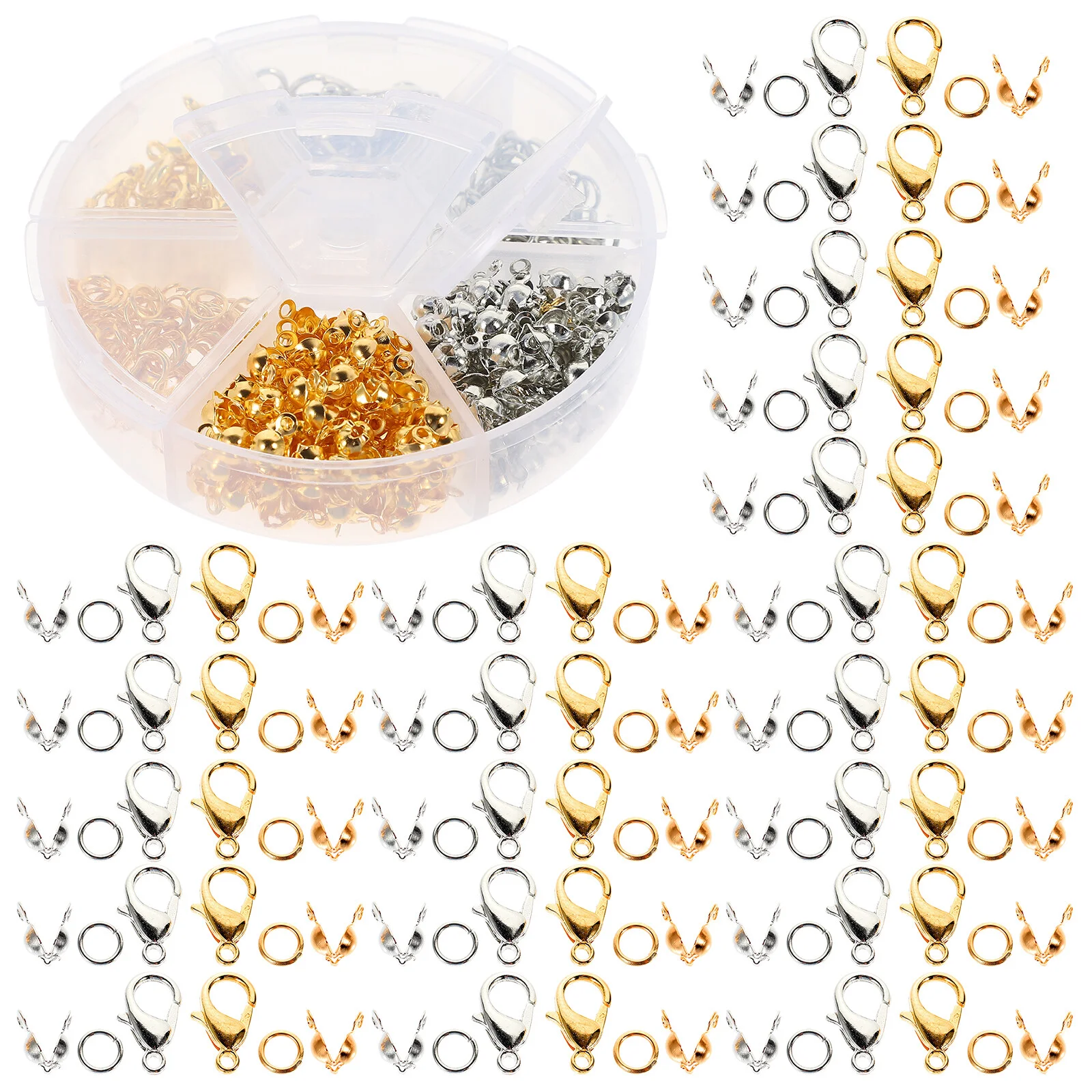 Bracelet Connection Accessories DIY Lobster Clasp Set Handmade Jewelry Material Wire Crimping Tool Self Iron Tools Decorating